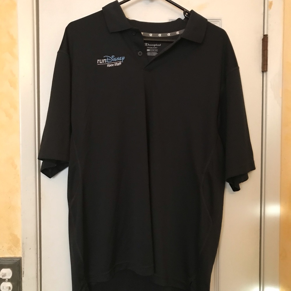 RUN DISNEY Polo Shirt Large.